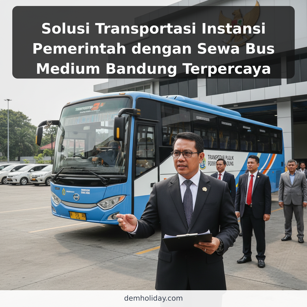 Solusi Transportasi Instansi Pemerintah dengan Sewa Bus Medium Bandung Terpercaya