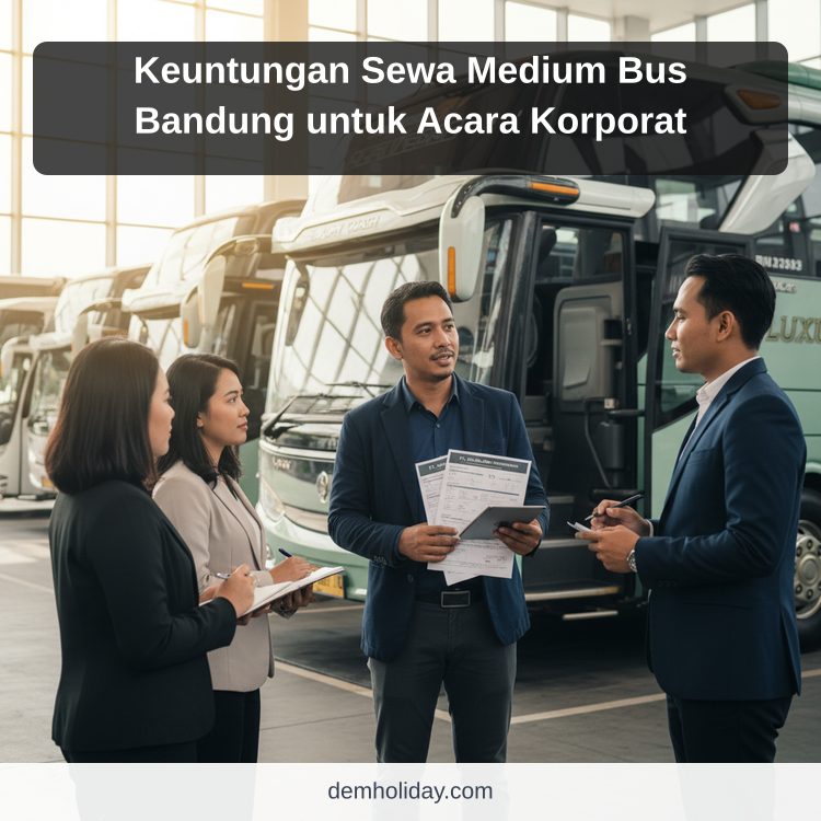 Keuntungan Sewa Medium Bus Bandung untuk Acara Korporat