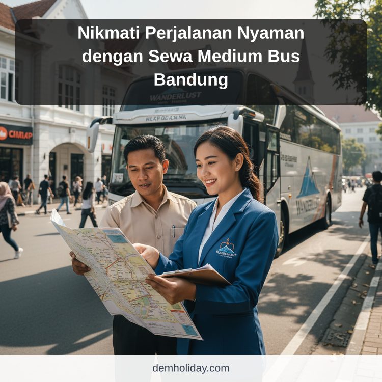 Nikmati Perjalanan Nyaman dengan Sewa Medium Bus Bandung