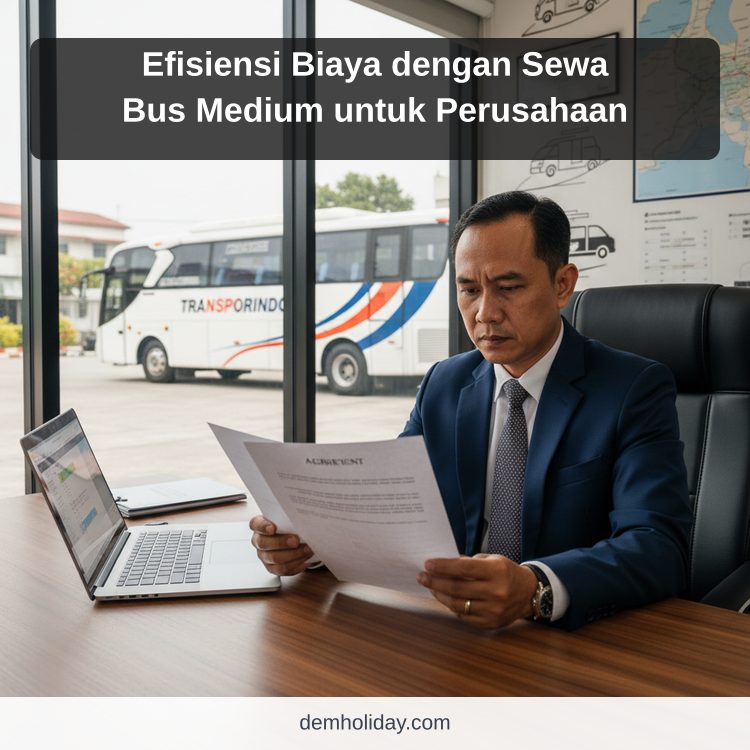 Efisiensi Biaya dengan Sewa Bus Medium untuk Perusahaan